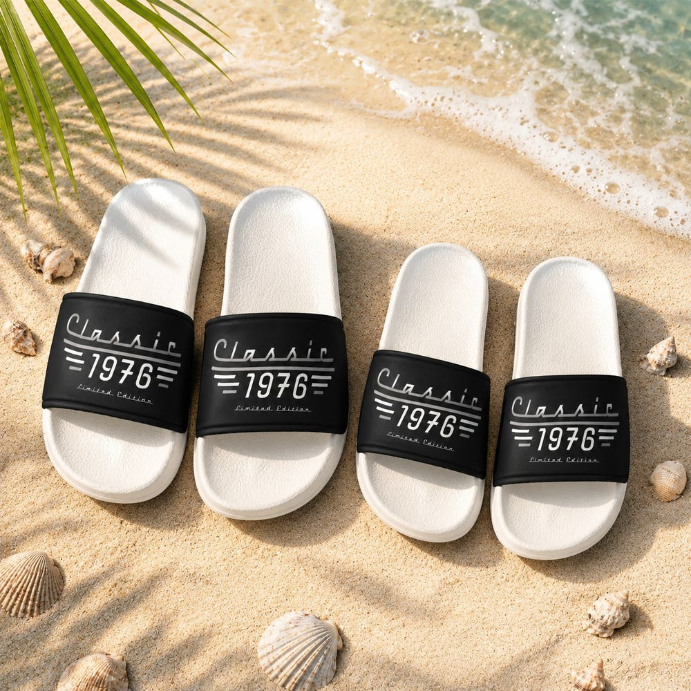Father's Day, Birthday Gift, Vintage Gift For Him, Dad, Husband, Grandpa - Personalized Sandals