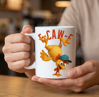 Funny Crow F-Caw-F - Personalized Mug