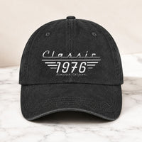 Classic Limited Edition - Father's Day, Birthday Gifts, Vintage For Him, Dad, Husband, Grandpa - Personalized Cap | Custom Retro Name Dad Hat Gift