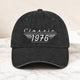 Classic Limited Edition - Father's Day, Birthday Gifts, Vintage For Him, Dad, Husband, Grandpa - Personalized Cap | Custom Retro Name Dad Hat Gift