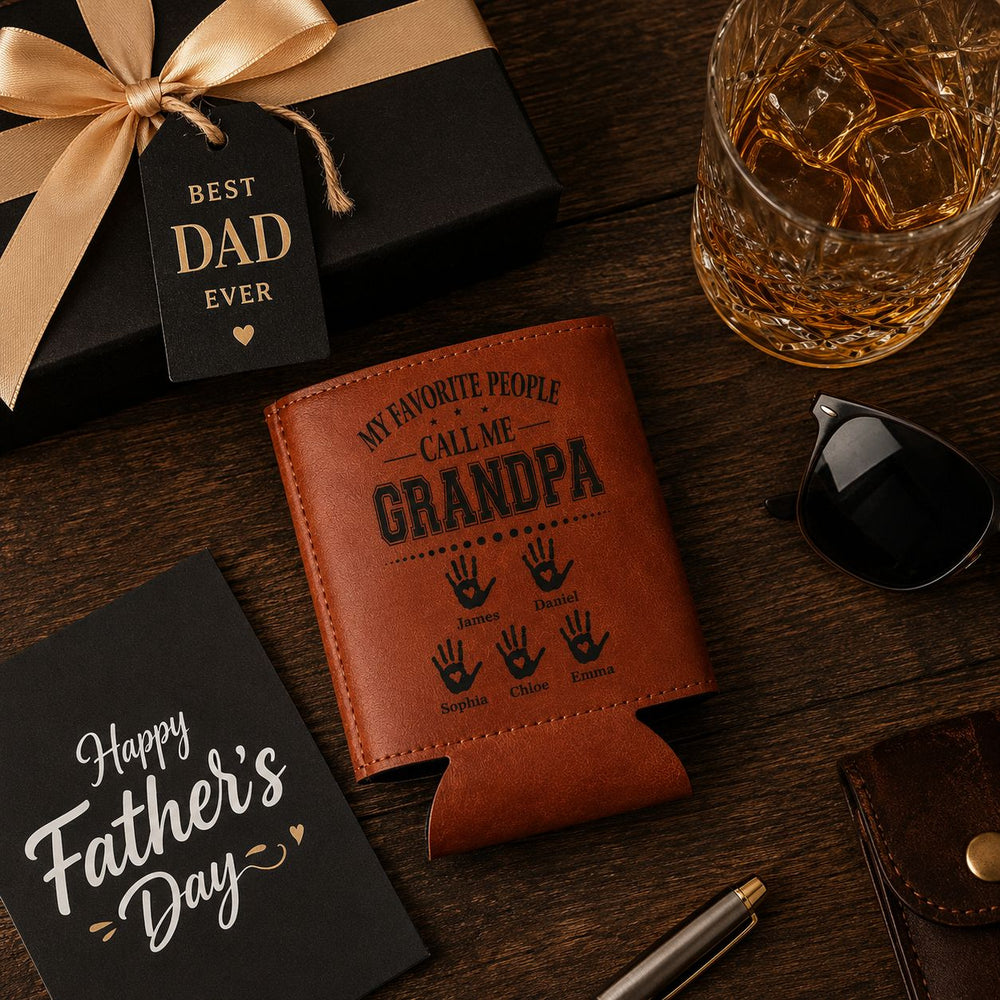 Father's Day Gifts, Legend, Husband, Dad - USA Version - Personalized Can Cooler | Patriotic Dad Gift