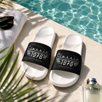 Father's Day, Birthday Gift, Vintage Gift For Him, Dad, Husband, Grandpa - Personalized Sandals