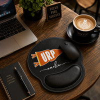 Custom School Pennant Flag - Personalized Mouse Pad | Unique Graduation Desk Gift