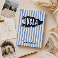 School Pennant Flag - Personalized Journal | Custom School Spirit Gift