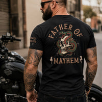 Father's Day Gift, Father Of Mayhem - Personalized Shirt | Funny Dad Gift