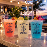Let's Get Nauti, Party Cup - Personalized Cups | Fun Coastal Party Favor For Bachelorette & Beach Trips