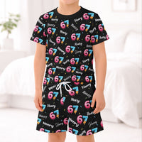 67 Ice Cream Pattern - Personalized Kids Clothing Set