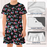 67 Ice Cream Pattern - Personalized Kids Clothing Set