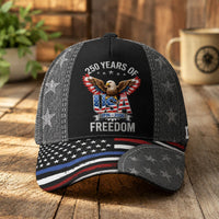 250 Years Of Freedom USA New Version - Personalized Cap