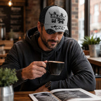 Father's Day Gifts, Hockey Dad, Grandpa - Personalized Cap | Cool Sports Gift For Hockey Lovers