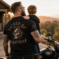 Father's Day Gift, Father Of Mayhem - Personalized Shirt | Funny Dad Gift