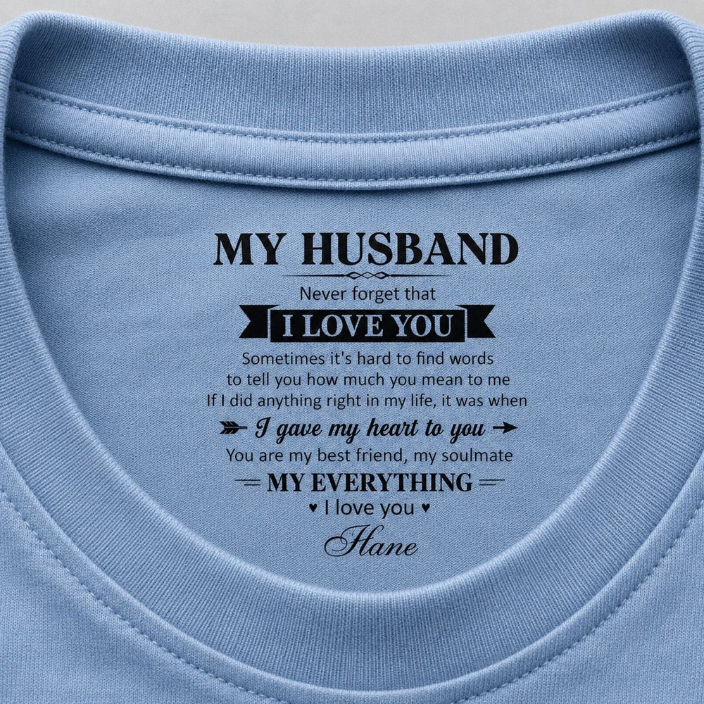 You Are My Best Friend, My Soulmate Hidden Message For Him, Her - Personalized Shirt | Romantic Matching Gift For Couples