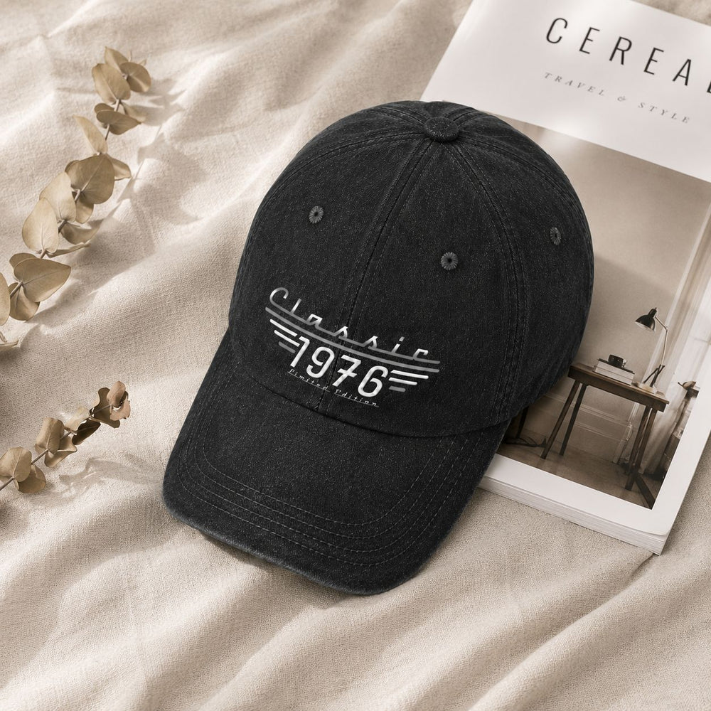Classic Limited Edition - Father's Day, Birthday Gifts, Vintage For Him, Dad, Husband, Grandpa - Personalized Cap | Custom Retro Name Dad Hat Gift