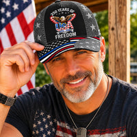 250 Years Of Freedom USA New Version - Personalized Cap