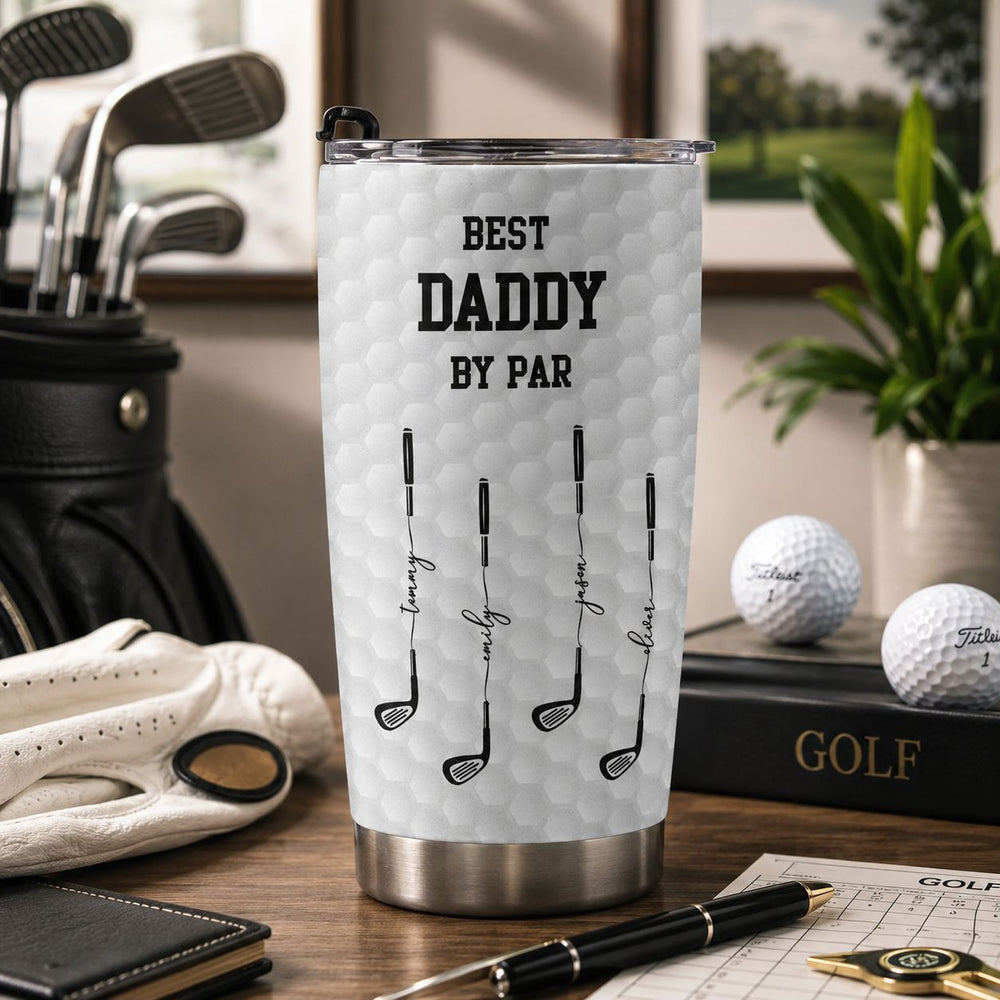 Father's Day Gifts, Best Dad By Par, Best Grandpa By Par | Funny Golf Gift