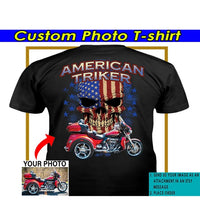 Trike Rider Triker Gifts Motorcycle Personalized T-shirt, Unique Gift For Triker, Trike Lover, American Triker - PSMN2DTS000012