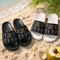 This Daddy Belongs To Doodle Style - Personalized Sandals