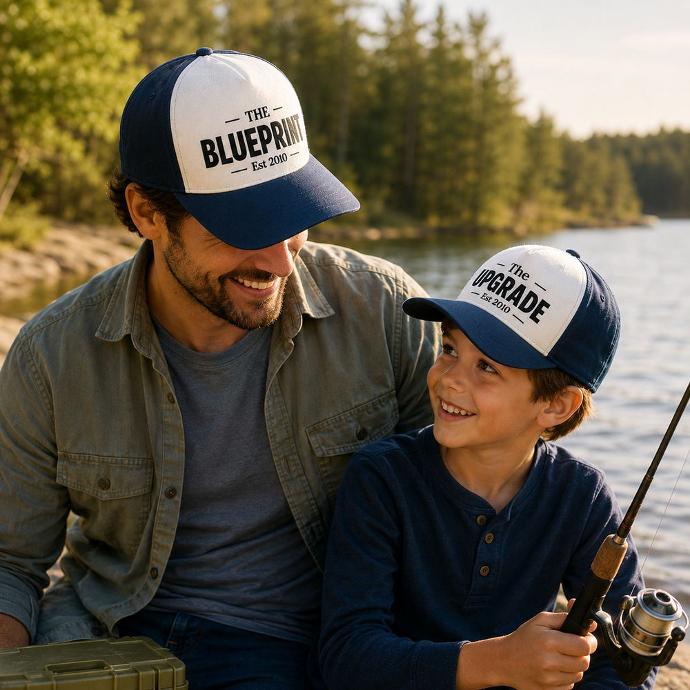 Daddy & Me Prototype V2 Matching Hat - Personalized Cap