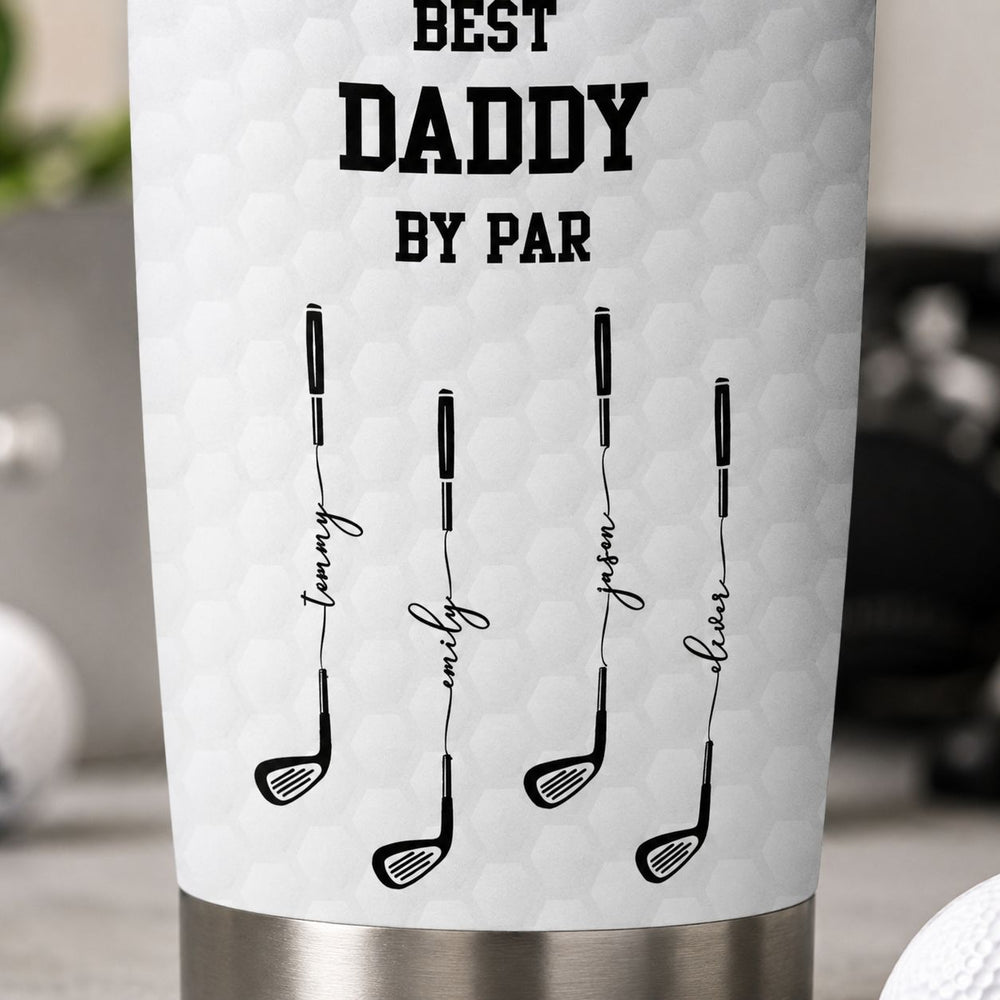 Father's Day Gifts, Best Dad By Par, Best Grandpa By Par | Funny Golf Gift