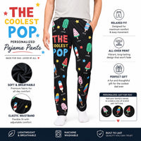 The Coolest Pop Father's Day - Personalized Lounge Pants