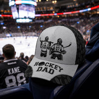 Father's Day Gifts, Hockey Dad, Grandpa - Personalized Cap | Cool Sports Gift For Hockey Lovers