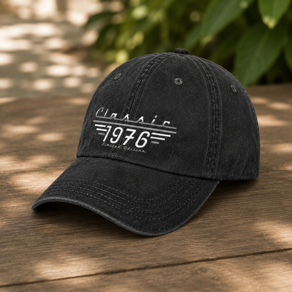 Classic Limited Edition - Father's Day, Birthday Gifts, Vintage For Him, Dad, Husband, Grandpa - Personalized Cap | Custom Retro Name Dad Hat Gift