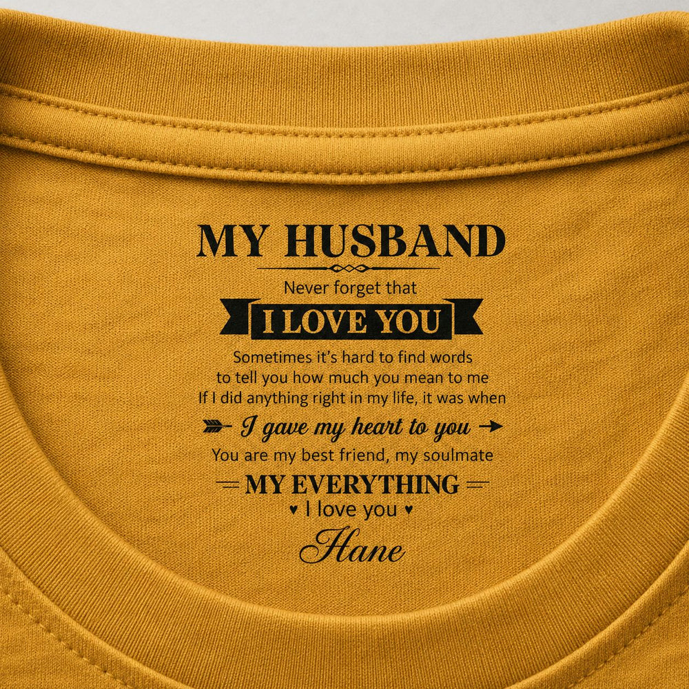 You Are My Best Friend, My Soulmate Hidden Message For Him, Her - Personalized Shirt | Romantic Matching Gift For Couples