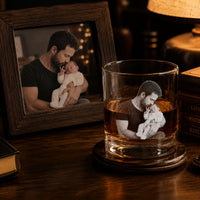 Our First Father’s Day Together - Personalized Whiskey Glass