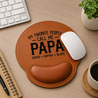 My Favorite People Call Me Papa, Papi - Personalized Mouse Pad