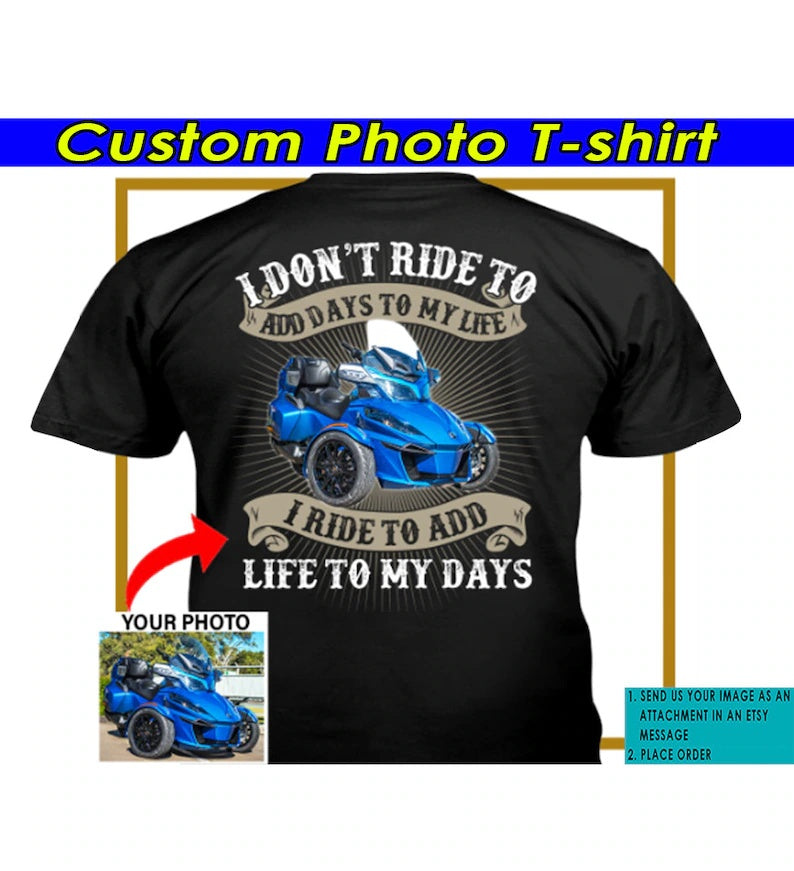 Goldwing Trike Motorcycle Personalized T-shirt, Cool Gift For Bikers, Motorcycle Lovers, Trike Rider Gift, Triker Tshirt-PSTN2DTS000010