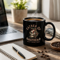 Father's Day Gift, Father Of Mayhem - Personalized Mug