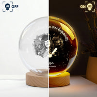A Sweet Ending To A New Beginning Custom Photo Graduation - Personalized Night Light
