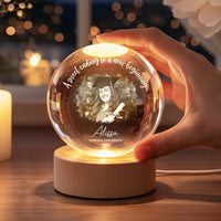 A Sweet Ending To A New Beginning Custom Photo Graduation - Personalized Night Light