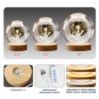 A Sweet Ending To A New Beginning Custom Photo Graduation - Personalized Night Light