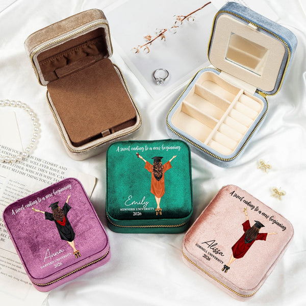 A Sweet Ending To A New Beginning - Personalized Jewelry Box