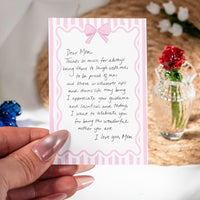 Actual Handwritten Message Gift Glass Flower Bouquet - Personalized Glass Flowers