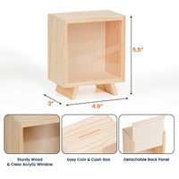 Adventure Awaits - Personalized Wooden Money Box