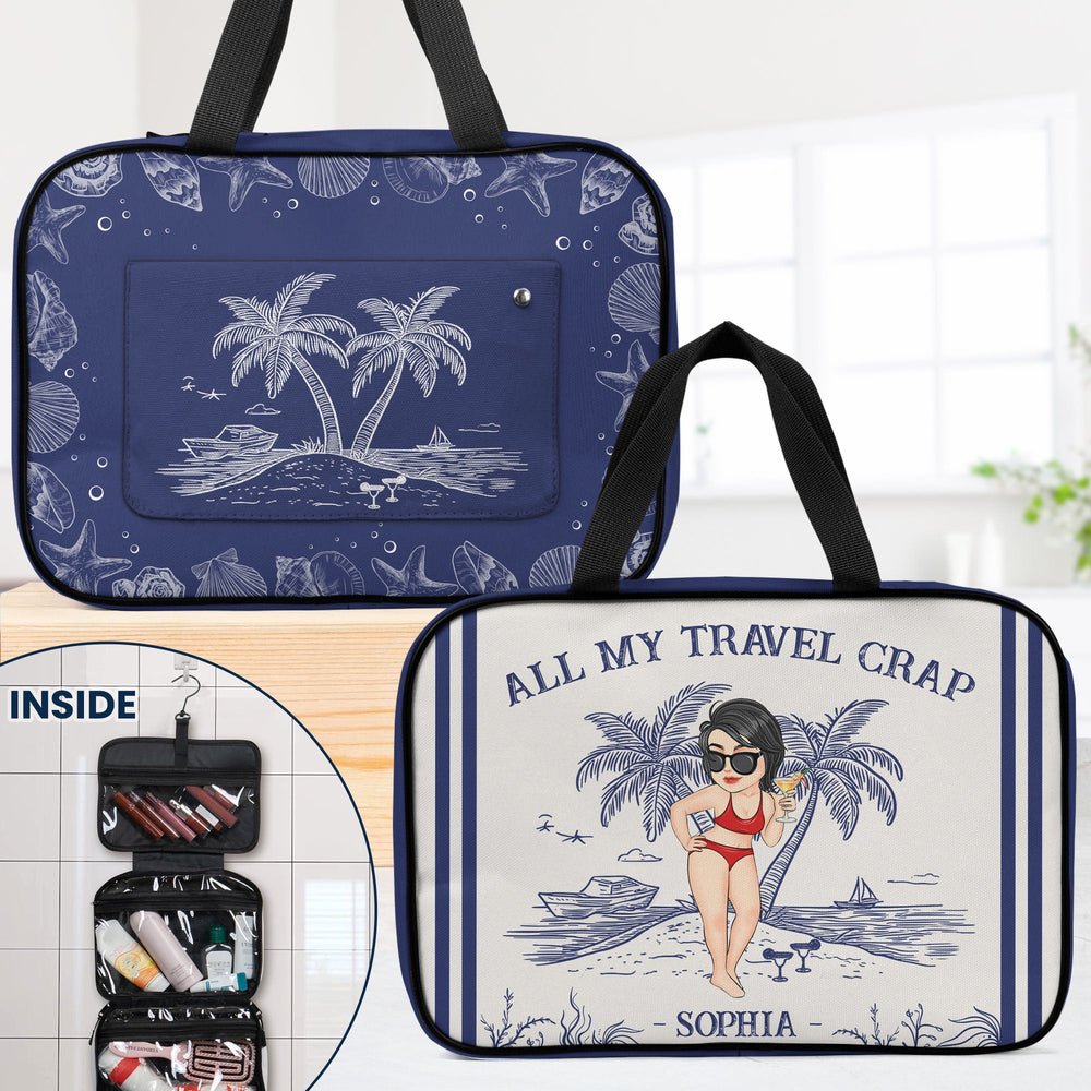 All My Travel Crap - Personalized Toiletry Bag