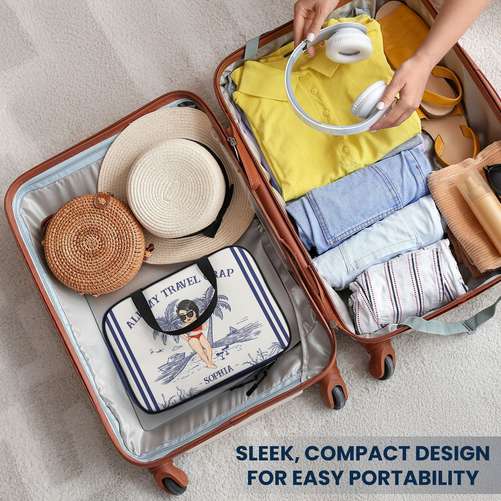 All My Travel Crap - Personalized Toiletry Bag