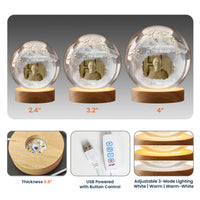 Always & Forever In Our Hearts Memorial Gift - Personalized Night Light