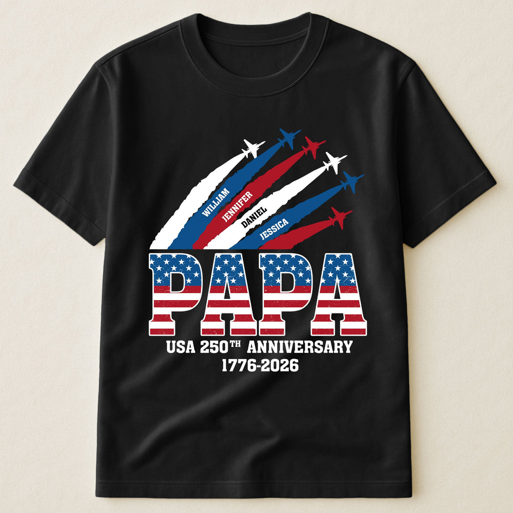 America 250Th Anniversary Gifts For Dad, Grandpa - Personalized Shirt