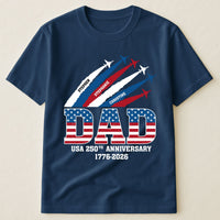 America 250Th Anniversary Gifts For Dad, Grandpa - Personalized Shirt