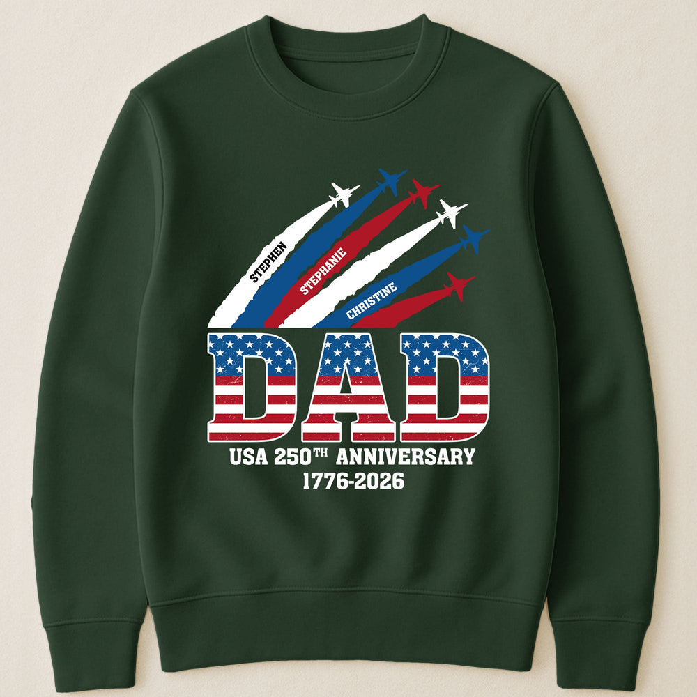 America 250Th Anniversary Gifts For Dad, Grandpa - Personalized Shirt