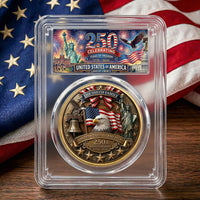 America 250th Anniversary Patriotic 2026 - Personalized Coin