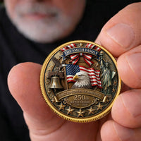 America 250th Anniversary Patriotic 2026 - Personalized Coin