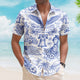 America 250 1776–2026 Vintage Patriotic - Personalized Hawaiian Shirt