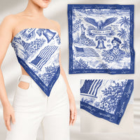 America 250 1776-2026 Vintage Patriotic - Personalized Scarf