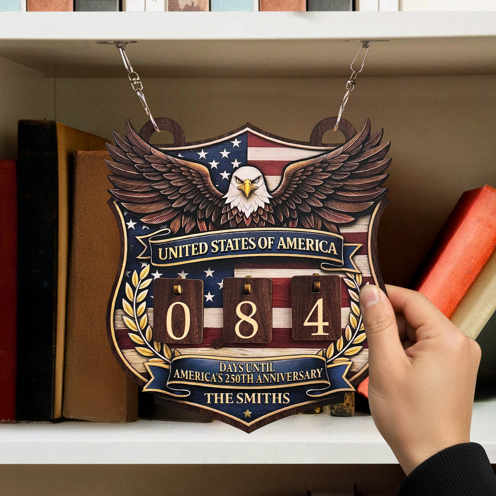 America’s 250th Anniversary - Personalized Countdown Sign