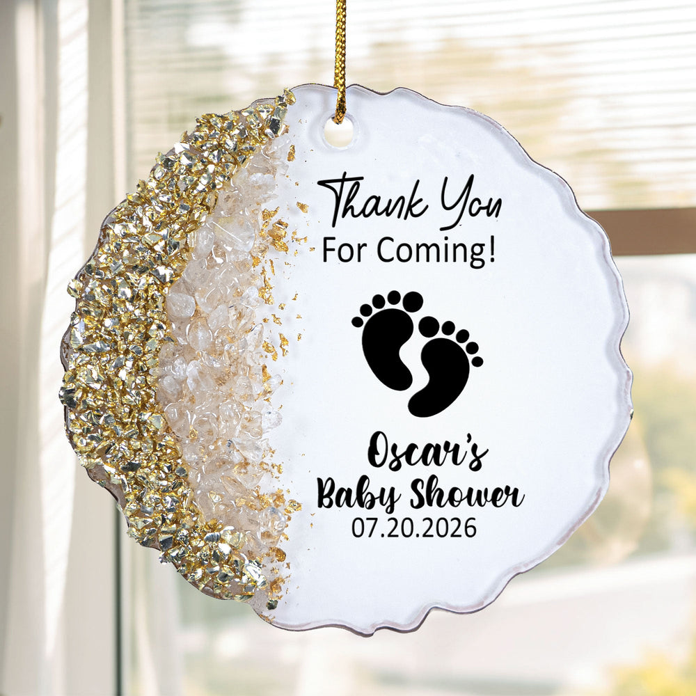 Baby Shower Favors – Personalized Resin Ornament