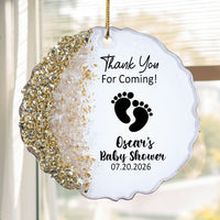 Baby Shower Favors – Personalized Resin Ornament